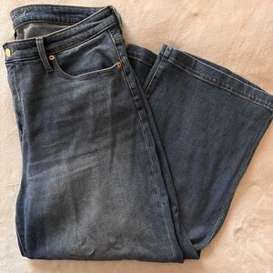 Universal Thread wide leg crop jeans | Size 16 33R